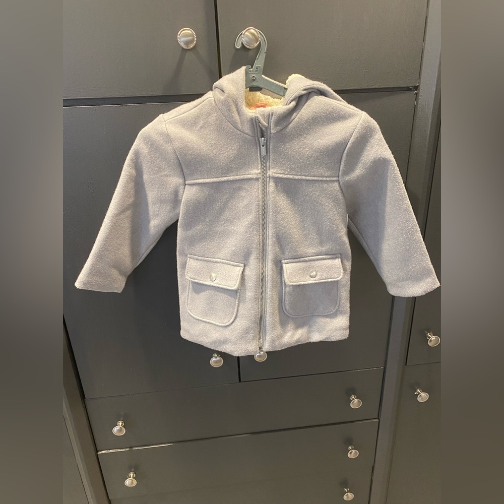 Old Navy Kids Grey Pea Coat